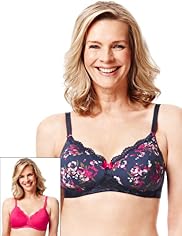 2 Pack Post Surgery Push-Up A-DD Bras