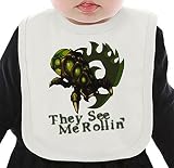 Baneling Bust ネクタイを有する有機ビブ Medium