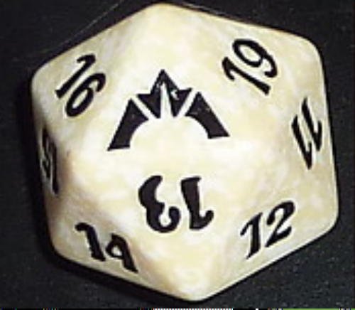 MTG Magic the Gathering Gatecrash ORZHOV White Spin Down Counter NEW Die
