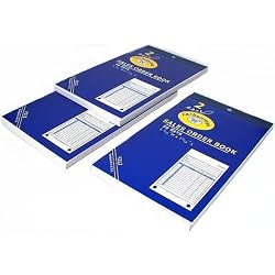 3 Sales Order Receipt Book Carbonless Record Sheet Forms 4 3/16" x 7 3/16"
