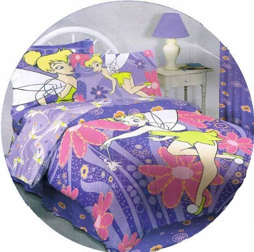 Tinkerbell Fairy 3 Pc Comforter Set Twin