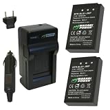 Wasabi Power Battery and Charger Kit for Olympus BLS-1, PS-BLS1, E-420, E-450, E-600, E-620, PEN E-P1, E-P2, E-P3, E-PL1, E-PL3, E-PM1