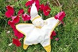 ご出産のお祝い　布のおもちゃ　どうぶつおあそびタオルラム　イエロー
