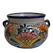 Talavera Round Planter Pot, Extra Large - Assorted Colors