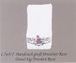Reutter Porcelain Miniature Dresden Rose Bath Towel