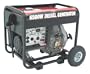 All Power America APG3201 6,500 Watt 10 HP Diesel Powered Generator With Electric Start & Wheel Kit