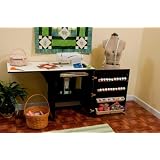 Arrow Model 98503 Compact and Versatile Cabinet with Convenient Air-Lift - Black Finish