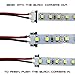 HitLights High Density Specific SMD 3528 (8mm) LED Light Strip Connector Extension, Single Color - 6 Inch (4 Pack) Strip to Strip Any Angle Connector