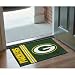 Green Bay Packers NFL "Starter" Uniform Inspired Floor Mat (20"x30")