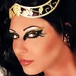 Desire Xotic Eyes Gold Eye Glitter Eye Make Up Jewels Halloween Costume Accessory
