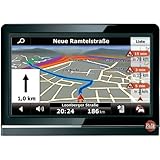 Falk Flex 500 2nd Edition Navigationsgerät (12,7 cm (5 Zoll) Touchscreen, 19 Länder Kartenmaterial, TMC) schwarz