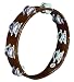 Meinl Tambourine, wood, Aluminum jingles 2 rows