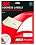 3M Permanent Adhesive Address Labels, 1 x 2.62 Inches, White, Laser, 750 per pack (3100-A)