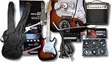 ST FULL SIZE ELECTRIC GUITAR PACKAGE INCLUDES 15 WATT AMP & ELECTRONIC GUITAR TUNER (LIMITED STOCK)