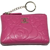 (シャネル)CHANEL　A50090　カメリアエンボス　キーリング兼コインケース　ピンク×ゴールド　並行輸入品 [ウェア&シューズ] CHANEL コインケース