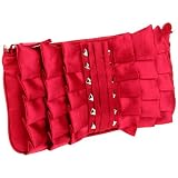 clutch handbags cheap La Diva The Ruffles 4805 Clut