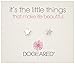 Dogeared It's The Little Things Star Stud Earrings