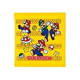 スーパーマリオ《イエローダンジョン》ウォッシュタオルゲームキャラクターグッズ（ハンドタオル）通販