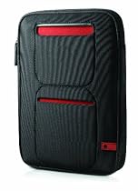 HP Tablet Sleeve - Black with Red Trim