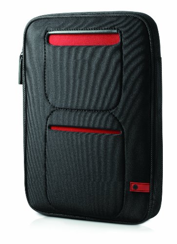 HP Mini Sleeve - Black with Red Trim