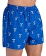 Nautica Men's Easy-Care Woven Golf Logo Print Boxer