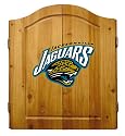 Imperial Jacksonville Jaguars Licensed Solid Pine Cabinet and Bristle Dartboard Set