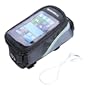 Borsa touch screen bici per Samsung Galaxy S3 SIII i9300 impermeabile per tubo bicicletta mountain bike linea VERDE