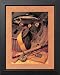 Old Fishing Memorabilia Fly Rod Picture Framed Art Print