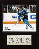 NHL Dan Boyle San Jose Sharks Player Plaque