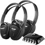 Power Acoustik HP-22IRT 2 Swivel Ear Pad Single Channel Infrared Wireless Headphones with Transmitter