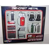 1 18 Scale Model Diecast Metal Car Garage Accessory Set for Your 1 18 Scale Diecast... 