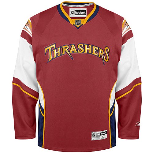 Reebok Atlanta Thrashers Premier Third Jersey - 3XL-4XL - THRASHERS THIRD 3XL