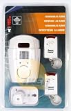 Wireless Motion Sensor Detector Alarm With 2 REMOTE
