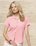 Cubavera - Ladies Bedford Cord Camp Shirt
