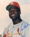 Lou Brock Autographed / Signed St. Louis Cardinals Baseball 8x10 Photo