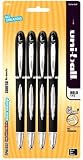 uni-ball Jetstream Bold-Point Stick, Roller Ball Pens, 4 Black Ink Pens (33931PP)