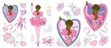 African American Barbie Jumbo Stick Up - Wall Decal