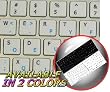 MAC ENGLISH - DVORAK KEYBOARD STICKERS ON WHITE BACKGROUND