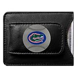 Florida Gators NCAA Baseball Card/Money Clip Holder (Leather)