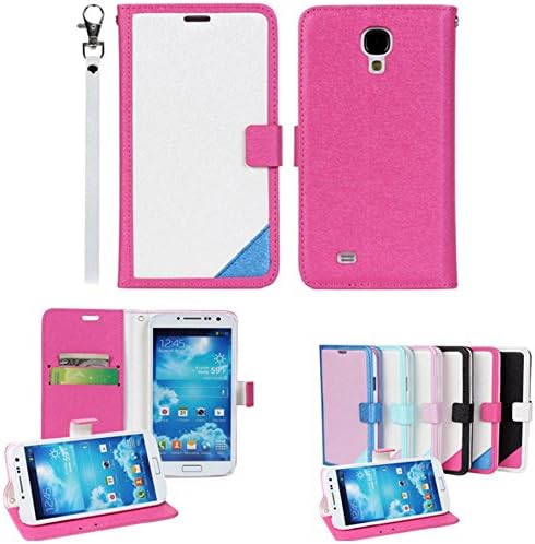 Ezydigital Colorful Wallet Pu Leather Credit Card Holder Pouch Case Cover for Samsung Galaxy S4 i9500