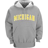 Majestic Athletic Michigan Wolverines Classic Hood Fleece Sweatshirt