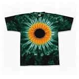 Youth Tie Dye Mania "Sunflower" Green Tie-Dye Short Sleeve T-Shirt