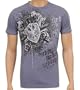 "Departed" The Dark Days - Lions, Swords and Shield Cotton Adult Mens Fashion T-Shirt - Clearance Sale !