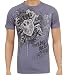 Departed The Dark Days - Lions, Swords and Shield Cotton Adult Mens Fashion T-Shirt