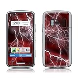 Apocalypse Red Design Protective Skin Decal Sticker for Nokia C6-01 Cell Ph ....