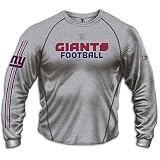 Giants Reebok Men's NFL Orbital Speedwick LS Tee