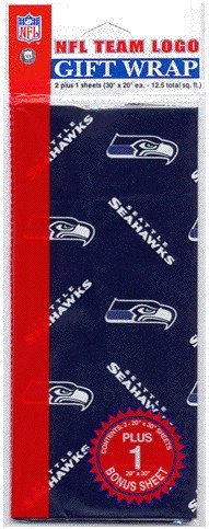 NFL Seattle Seahawks Wrapping Paper