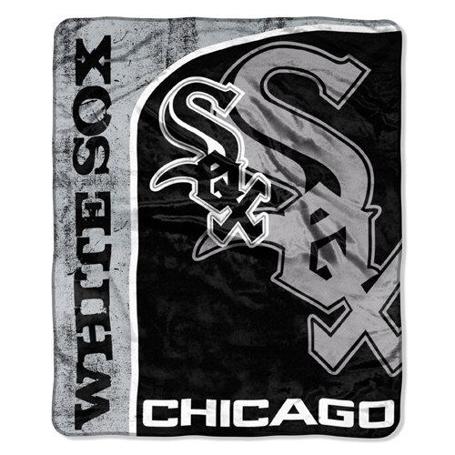 MLB Chicago White Sox 50-Inch-by-60-Inch Micro Plush Raschel Throw 