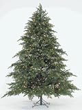 Christmas Tree W/lights 7'6 Tall Green