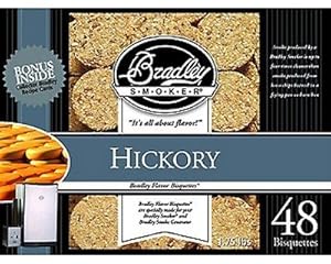 Bradley Smoker Bisquettes, Hickory 48Pk BTHC48
